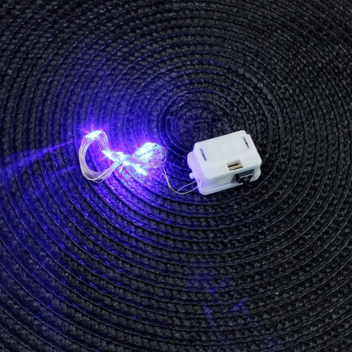 1 Metre Peri Led Mavi Renk - Kare Dekor