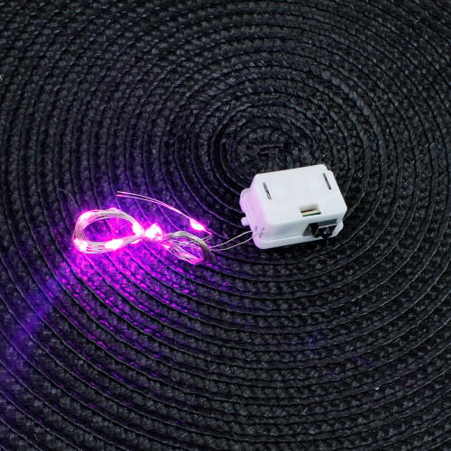 1 Metre Peri Led Mor Renk - Kare Dekor