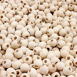 10 mm Ahşap Yuvarlak Boncuk 100’lü Paket - 2