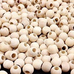 14 mm Ahşap Yuvarlak Boncuk 100’lü Paket - 2