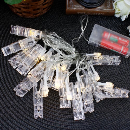 15 Mandallı Pilli LED Gün Işığı - Toptanalim