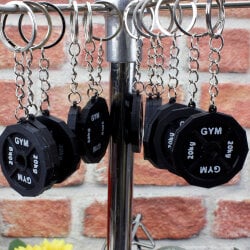 20 kg Baskılı Plaka Spor Anahtarlık 12'li Paket - 1