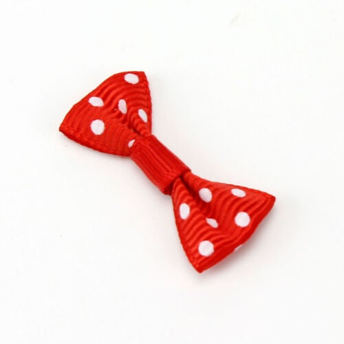 2,5 CM Puantiyeli Fiyonk Kırmızı - 3