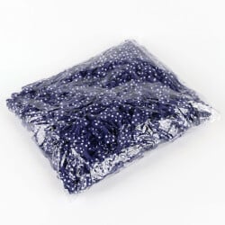 2,5 CM Puantiyeli Fiyonk Lacivert - 4