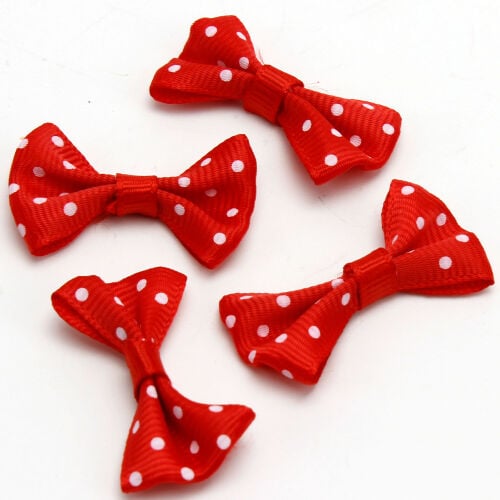 4 CM Puantiyeli Fiyonk Kırmızı - 1