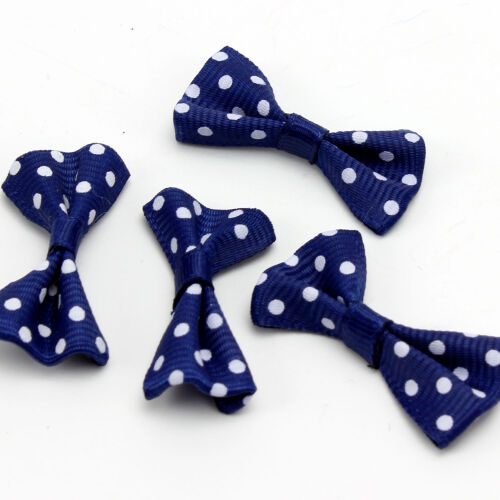 4 CM Puantiyeli Fiyonk Lacivert - 1