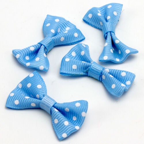 4 CM Puantiyeli Fiyonk Mavi - 1