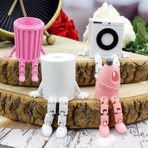 4'lü Ayaklı Banyo Seti - 1