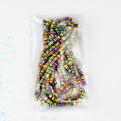 6mm Karışık Renk Model Fimo Boncuk 1 Bağ - 2