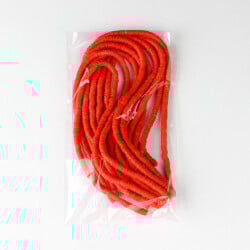 6mm Kırmızı Fimo Boncuk 1 Bağ - 2
