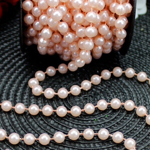 7,5MM Makara İnci 8MT Pembe - 2