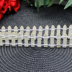 90CM Ahşap Çit Krem - 2