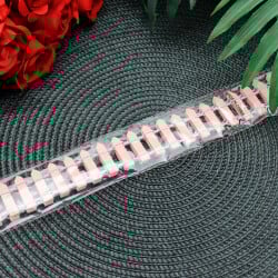 90CM Ahşap Çit Pembe - 3