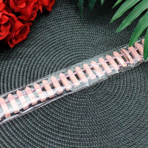 90CM Ahşap Çit Pembe - 3