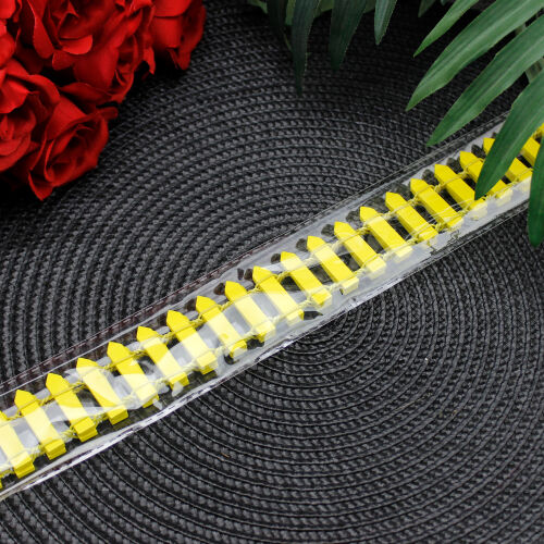 90CM Ahşap Çit Sarı - 3
