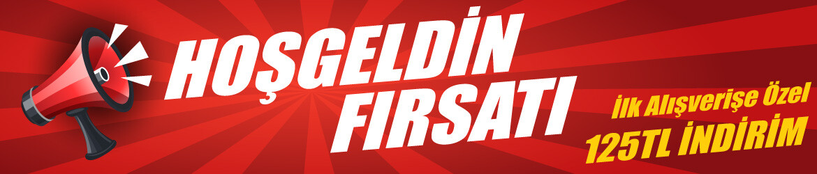 İlk Alışverişe Özel 125 TL