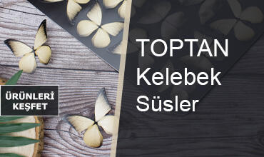  Kelebek & Figür Süsler