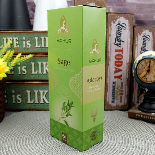 Adaçayı Kokulu Premium Tütsü Çubukları - Kare Dekor (1)