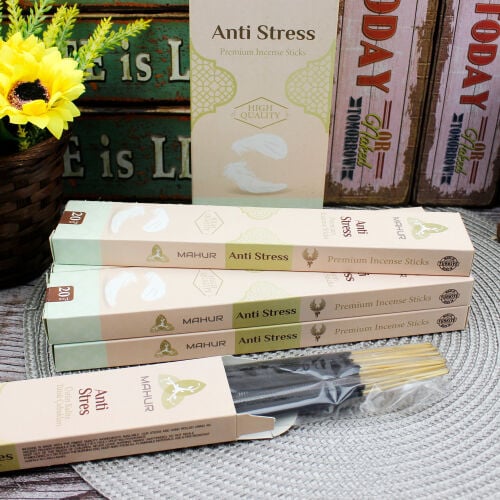 Anti Stres Premium Tütsü Çubukları - Kare Dekor