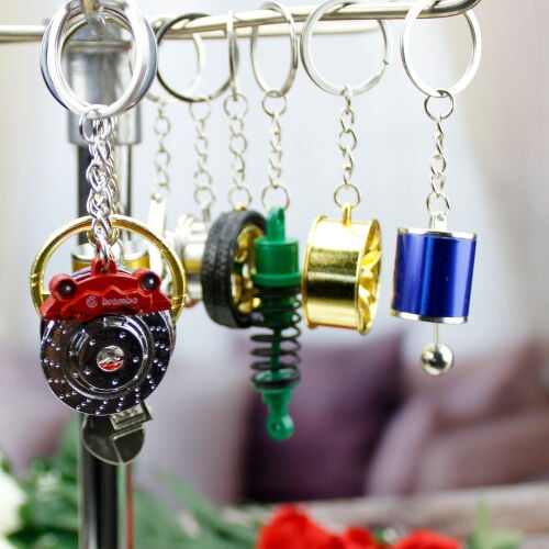 Araç Ekipmanı Anahtarlık 12'li Paket - 1