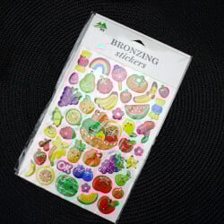 Asorti Bronzing Stickers - 1