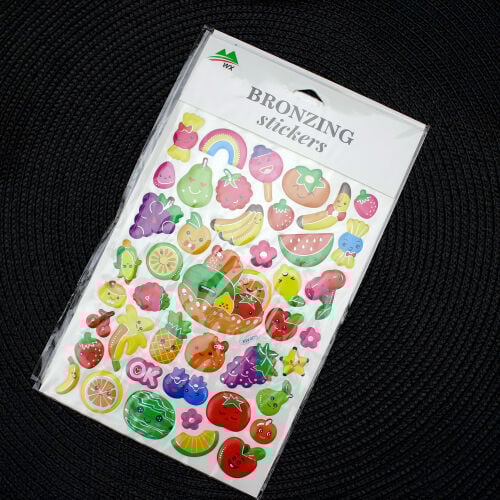 Asorti Bronzing Stickers - 1