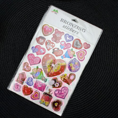Asorti Bronzing Stickers - 3