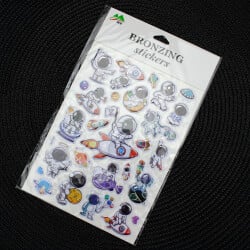 Asorti Bronzing Stickers - 5