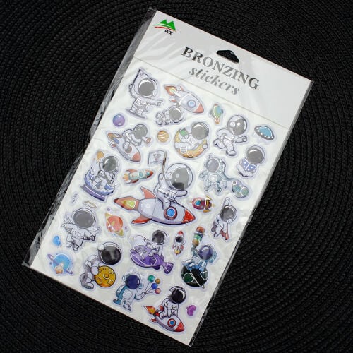 Asorti Bronzing Stickers - 5
