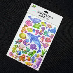 Asorti Bronzing Stickers - 6