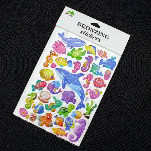 Asorti Bronzing Stickers - 6
