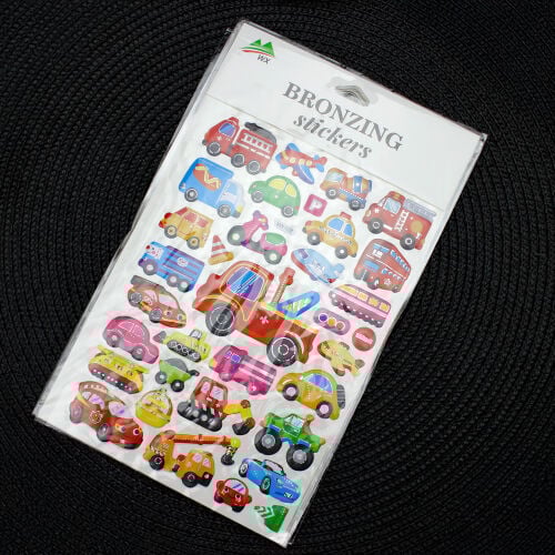 Asorti Bronzing Stickers - 9