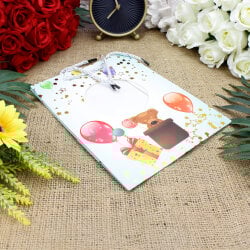 Asorti Doğum Günü Desen Hediyelik Karton Çanta 12'Li Paket - 8
