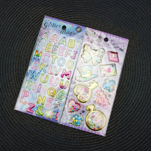 Asorti Kabartma Sticker - 3