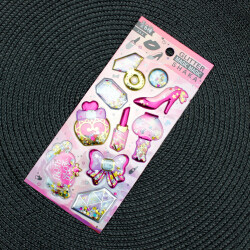 Asorti Kabartma Sticker - 6
