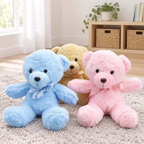 Asorti Peluş Ayıcık 25 cm - Toptanalim