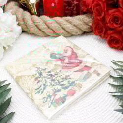 Asorti Yılbaşı Peçete 16CM - 2