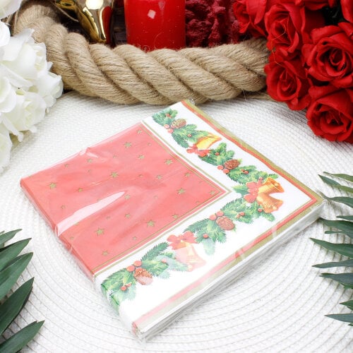 Asorti Yılbaşı Peçete 16CM - 3