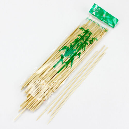 Bambu Çöp Şiş Çiçek Süsleme Çubuğu 25 cm 90 Adet - 1