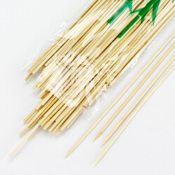 Bambu Çöp Şiş Çiçek Süsleme Çubuğu 25 cm 90 Adet - 2