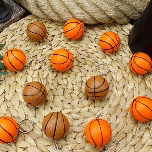 Basketbol Topu Puf Anahtarlık 12’li - Toptanalim (1)