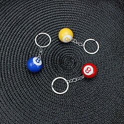 Bilardo Topu Anahtarlık 2,5 cm 12’Li Paket - 3