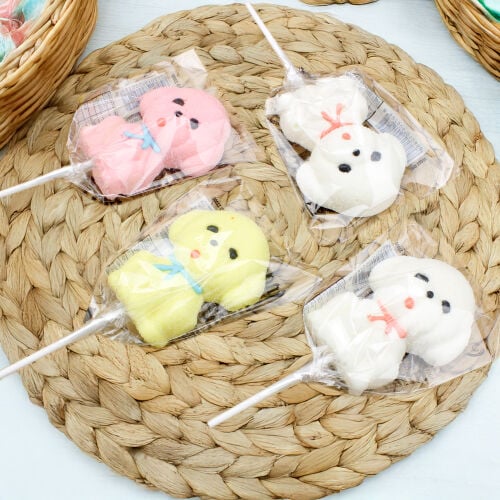 12'li Paket Birinci Kalite Köpek Tasarım Yumuşak Şeker (Marshmallow) - 2