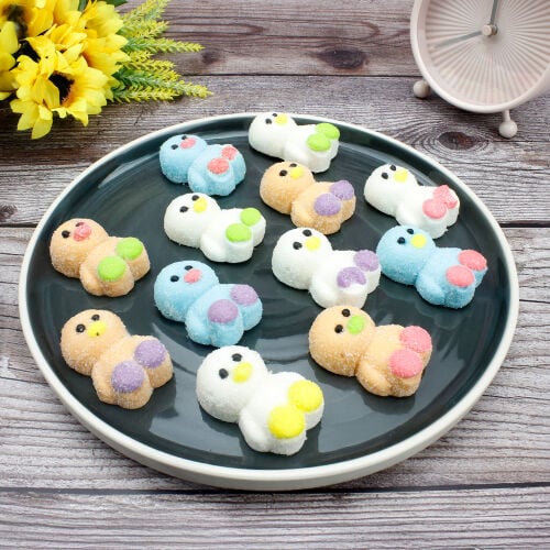 50'li Paket Birinci Kalite Ördek Tasarım Mini Yumuşak Şeker (Marshmallow) - 2