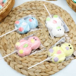 12'li Paket Birinci Kalite Ördek Tasarım Yumuşak Şeker (Marshmallow) - 2