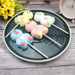 12'li Paket Birinci Kalite Ördek Tasarım Yumuşak Şeker (Marshmallow) - 1