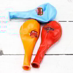Büyük Boy 12 İnch Lisanslı Disney Arabalar Balon - 2