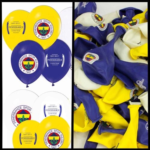 Büyük Boy 12 İnch Lisanslı Fernerbahçe Balon - 1