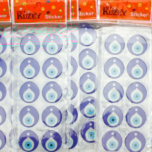 Büyük Boy Nazar Sticker - 3