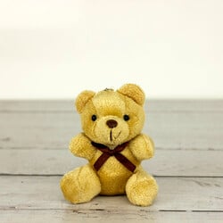 Büyük Boy Peluş Ayıcık Anahtarlık Kahverengi 12'li Paket - 2